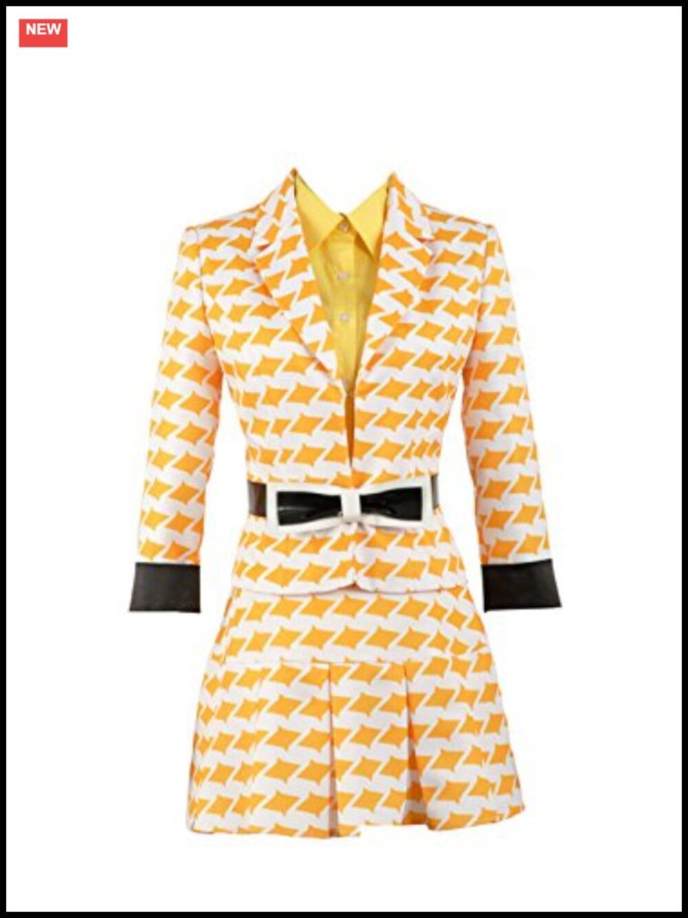 Women Cosplay Costume School Uniform Dress Blazer Skirt Set Halloween Party